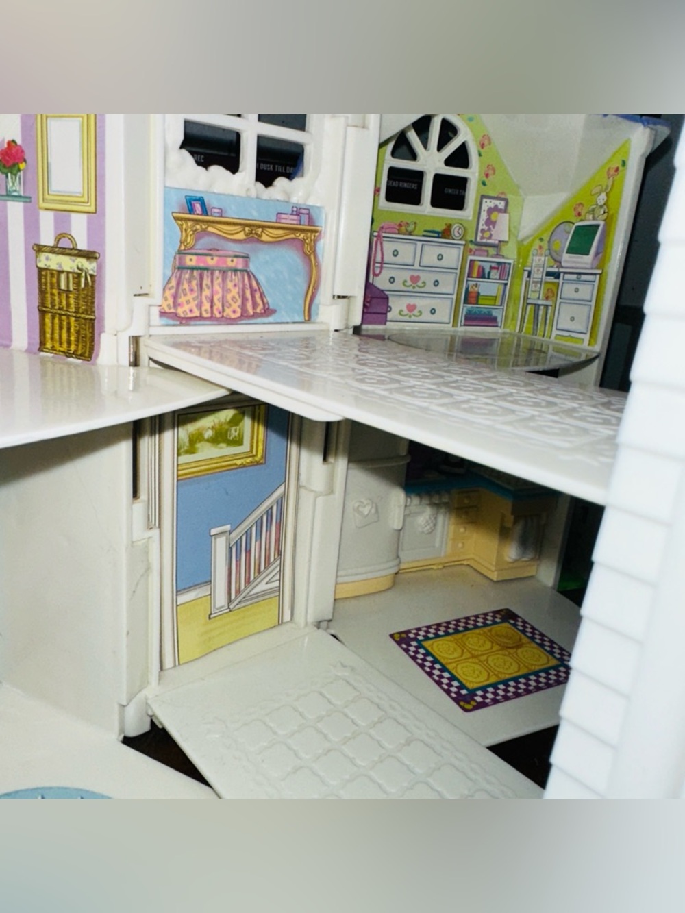 Fisher Price Y2K Sweet Streets Country Cottage 2000’s Vintage Doll House Toy - Picture 9 of 10